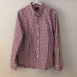 Untuckit Gingham Button Down